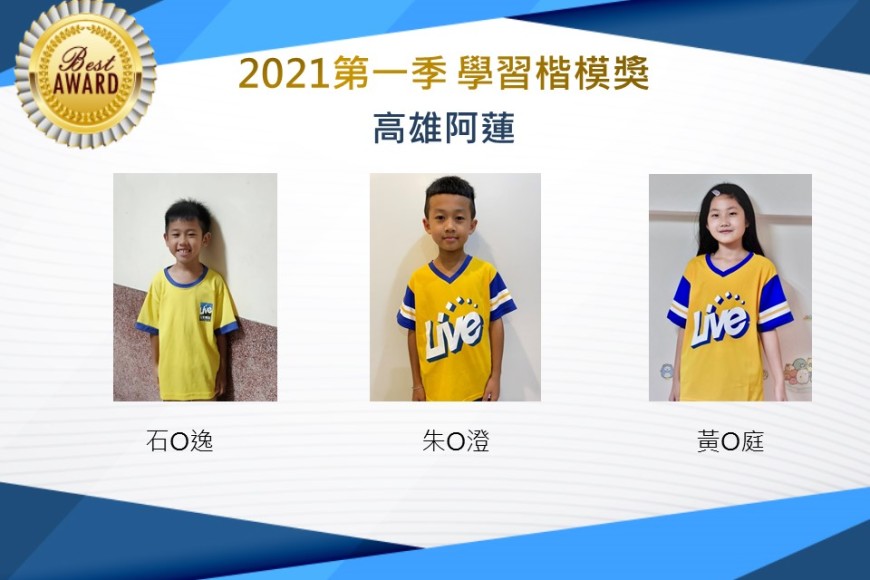 高雄阿蓮2021第一季楷模獎