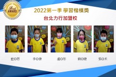 台北力行2022第一季楷模獎