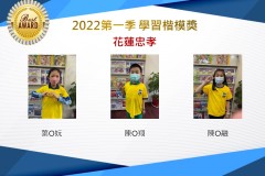 花蓮忠孝2022第一季楷模獎