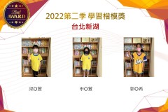 台北新湖2022第二季楷模獎