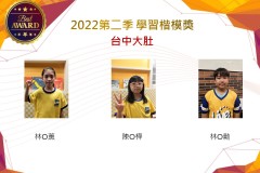 台中大肚2022第二季楷模獎