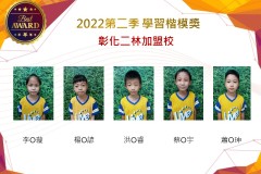 彰化二林2022第二季楷模獎