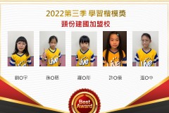 頭份建國2022第三季楷模獎