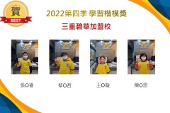三重碧華2022第四季楷模獎