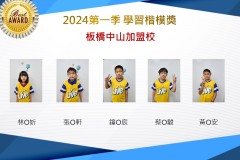 板橋中山2024年第一季楷模獎