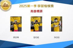 高雄橋頭2025年第一季楷模獎