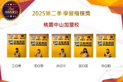 桃園中山2025年第二季楷模獎