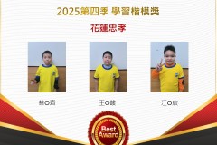花蓮忠孝2025年第四季楷模獎